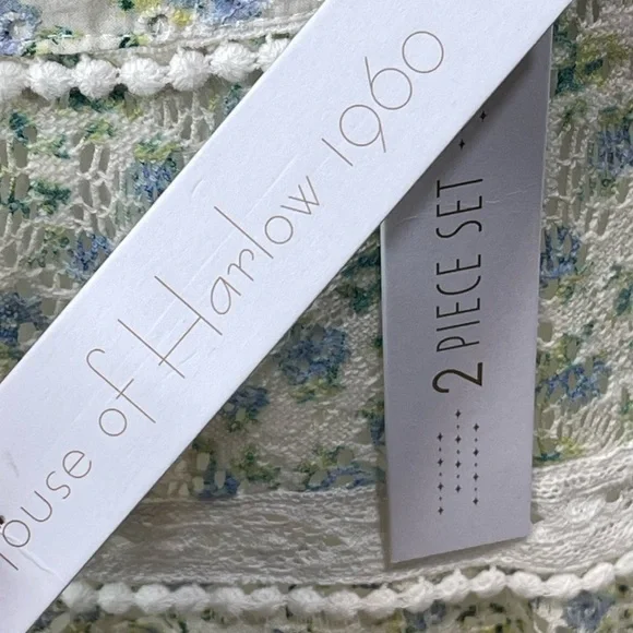 House of Harlow Tiered Floral Mini Skirt Cottagecore | NWT | Size Small - Picture 13 of 16